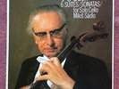J.S.Bach   6 SUITES/SONATAS/FOR SOLO CELLO   Miloš Sádlo  Supraphon 1 11 1701/3