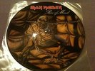 IRON MAIDEN PIECE OF MIND PICTURE DISC ALBUM MINT.