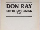 DON RAY Got To Have Loving 1978 PROMO 12