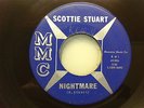 SCOTTIE STUART NIGHTMARE ORIGINAL MMC LABEL RARE VG+ ROCKABILLY 45