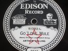 Arthur Collins & Harlan - Go 'Long Mule / Since Mother Bobbed Her Hair - Edison