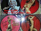 MINT  4 Vintage 12 Inch Marilyn Monroe Vinyl Picture Albums - NEVER PLAYED