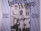 LIGHTNIN' HOPKINS: Houston's King Of The Blues LP rare Blues & R&B