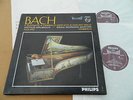 PHILIPS HI-FI STEREO  2 x LP BOX- GRUMIAUX / SARTORI -BACH 6 SONATAS -Ex+ / Ex