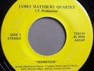 * JAMES MATTHEWS QUARTET Ironstein RARE PRIVATE SPIRITUAL SOUL JAZZ FUNK 45 Hear