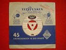 BILLY MAY - FAT MAN BOOGIE - Telefunken/Capitol - Unverkäufl.Musterplatte - 1955