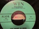 DOO WOP VERY RARE THE GEMS WIN 701 NIGHT IS OVER/NURSERY RHYMES 1958
