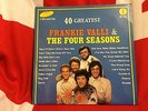 FRANKIE VALLI & THE FOUR SEASONS 40 GREATEST HITS 2 x LP NEAR MINT K-TEL