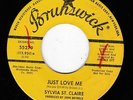 Northern Soul Sylvia St Clair Just Love Me Brunswick  Demo Original