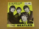 45T SINGLE PARLOPHONE R 5620 / THE BEATLES - ALL YOU NEED IS LOVE