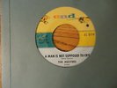The Masters,A Man is Not Supposed to Cry,End Label,45 RPM