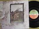 LED ZEPPELIN, LED ZEPPELIN IV, LP 1971 UK EX/EX+ GATEFOLD/SL INNER/SL