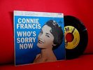 CONNIE FRANCIS Who's Sorry Now 7/45 EP *RARE* MGM  x1599 HARDCOVER US PS