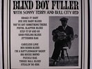 BLIND BOY FULLER: With Sonny Terry And Bull City Red LP Blues & R&B
