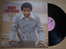 BOBBY PATTERSON It's Just A matter Of Time (1972) US ORIG LP IN SHRINK PAULA