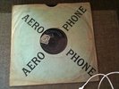 1910 PAUL PAYAN ETCHED LABEL AEROPHONE Disque Etoile du Nord  Barbiere Pathe 78