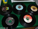 (  95  )  45 RPM  RECORDS /  ROCK N ROLL  -/ R & B / POP /  JUKE BOX