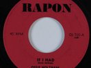 Reggae 45 OSSIE HOLTHAM If I Had RAPON HEAR VG+