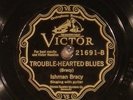 78 RPM  Ishman Bracey, Victor 21691, E+  Blues