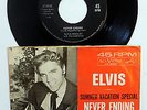 ELVIS PRESLEY 45 Such A Night / Never Ending ORIGINAL press PIC SLV RCA e1332