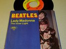 The Beatles-Lady Madonna/The Inner Light-Vinyl 45 w/Picture Sleeve &Title Strips