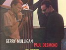 GERRY MULLIGAN-PAUL DESMOND-QUARTET-LP- ORG. VERVE- CLEF-MONO- MINT