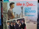 CLIFF RICHARD SHADOWS When In Spain COLUMBIA UK Original STEREO LP Laminated 