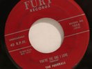 FEDERALS you're the one I love / while our hearts are young 45 FURY r&b LISTEN