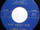 CLINGER SISTERS 45 How About Him / Lean Back Baby GIRL GROUP Jo-Bee 1965 e991