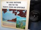 LIVING BROTHERS sing for you FAVORITE HYMNS & SPIRITUALS Caribbean Gospel LP C