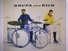 GENE KRUPA & BUDDY RICH: Krupa And Rich LP (Mono, Japan, 1980 re, insert) Jazz