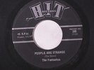 FANTASTICS / BOBBY SIMS: People Are Strange / Please Love Me Forever 45 Rock &