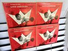 THE LOUIS ARMSTRONG STORY, RARE  ORIG. 1951,  VOLUMES 1 THRU 4, VINYL LP'S