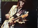 STEVIE RAY VAUGHAN AND DOUBLE TROUBLE LP LIVE ALIVE  2 LPS E2 40511 / 1986 EX/NM