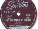 Rare 1959 Paul Anka Rock'n Roll 78 RPM Record. Put Your Head on My Shoulder