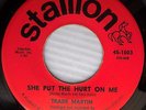 TRADE MARTIN She put the hurt on me Son of a millionaire NORTHERN soul 45 e1503