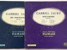 JEAN MICHEL DAMASE (piano) / FAURE nocturnes - Rare 2 LP Decca 163752 & 163762