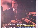 BILL PERKINS, ART PEPPER & RICHIE KAMUCA: Just Friends LP (Mono, Japan, 1978 re