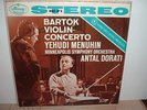 SR 90003   MENUHIN & DORATI   BARTOK VIOLIN CONCERTO   RARE MERCURY STER LP VG++