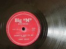 Shorty's Got To Go JIMMY SEDLAR Big M #1000 78 rpm Jukebox Wax 10