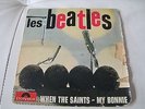 les beatles when the saints rare french EP original polydor