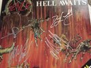 Slayer Hell Awaits Signed Signiert Autogramm Repentless