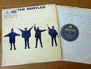 BEATLES Help LP 1st UK Press PARLOPHONE YellowBlack 