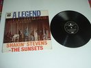 SHAKIN STEVENS & SUNSETS rare album A LEGEND on UK label PARLOPHONE-PCS-7112