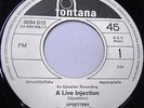 Upsetters / The Bleechers ?– A Live Injection PROMO  unverkäuf.  Musterplatte