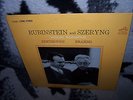 BEETHOVEN/BRAHMS/RUBINSTEIN/SZERYNG RARE LP VIOLIN SONATAS 1962 US OR LIV.STEREO