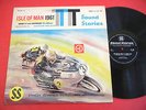 1961 UK Motorcycle Race ISLE of MAN TT Sound Stories LP 561 Mike Hailwood VG+