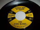45 The Five Blobs  The Blob / Saturday Night In Tiajuana VG+ TO EXCELLENT