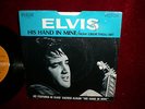 ELVIS PRESLEY -how great thou art B/W his hand in mine vg+ PIC SLEEVE