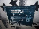 RUBINSTEIN/DEBUSSY/PROKOFIEFF/VILLA-LOBOS RARE LP CARNEGIE HALL 1962 US OR FOC